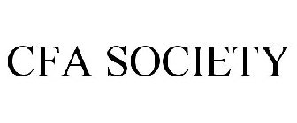 CFA SOCIETY