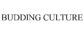 BUDDING CULTURE