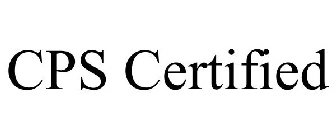 CPS CERTIFIED