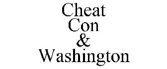 CHEAT CON & WASHINGTON