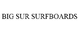 BIG SUR SURFBOARDS