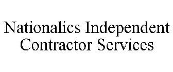 NATIONALICS INDEPENDENT CONTRACTOR SERVICES