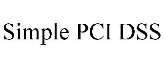 SIMPLE PCI DSS