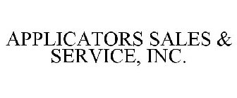 APPLICATORS SALES & SERVICE, INC.