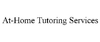 AT-HOME TUTORING SERVICES