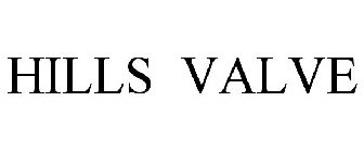 HILLS VALVE