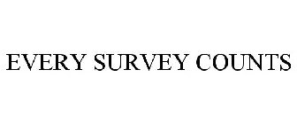 EVERY SURVEY COUNTS