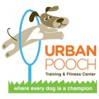 URBAN POOCH TRAINING & FITNESS CENTER WHERE EVERY DOG IS A CHAMPIONERE EVERY DOG IS A CHAMPION