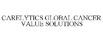 CARELYTICS GLOBAL CANCER VALUE SOLUTIONS