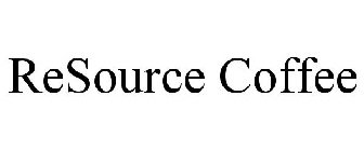 RESOURCE COFFEE