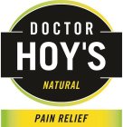 DOCTOR HOY'S NATURAL PAIN RELIEF