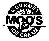 MOO'S GOURMET ICE CREAM