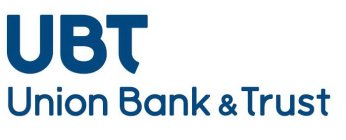 UBT UNION BANK & TRUST