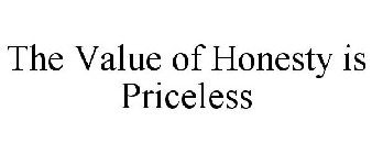 THE VALUE OF HONESTY IS PRICELESS
