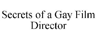 SECRETS OF A GAY FILM DIRECTOR
