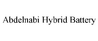 ABDELNABI HYBRID BATTERY