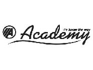 A ACADEMY WE KNOW THE WAY