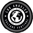 LOS ANGELES CULTURE FESTIVAL ONE WORLD ONE PEOPLE