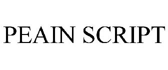 PEAIN SCRIPT