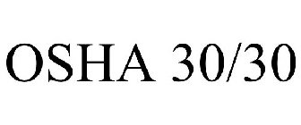 OSHA 30/30