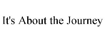 IT'S ABOUT THE JOURNEY