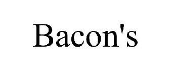 BACON'S