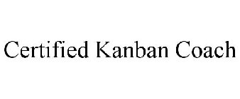 CERTIFIED KANBAN COACH