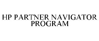 HP PARTNER NAVIGATOR PROGRAM