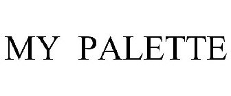 MY PALETTE