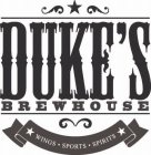DUKE'S BREWHOUSE WINGS SPORTS SPIRITS