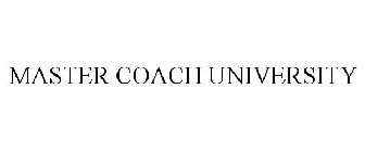 MASTER COACH UNIVERSITY