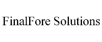 FINALFORE SOLUTIONS