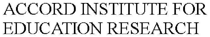 ACCORD INSTITUTE FOR EDUCATION RESEARCH