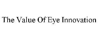 THE VALUE OF EYE INNOVATION