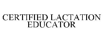 CERTIFIED LACTATION EDUCATOR