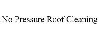 NO PRESSURE ROOF CLEANING