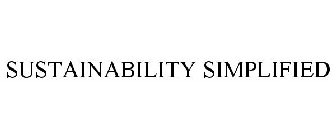 SUSTAINABILITY SIMPLIFIED