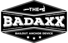 THE BADAXX BAILOUT ANCHOR DEVICE