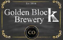 EST 2014 GOLDEN BLOCK BREWERY CO SILVERTON