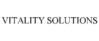 VITALITY SOLUTIONS