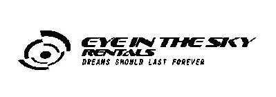 EYE IN THE SKY RENTALS DREAMS SHOULD LAST FOREVER