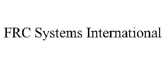 FRC SYSTEMS INTERNATIONAL