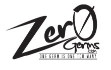 ZERØGERMS.COM ONE GERM IS ONE TOO MANY