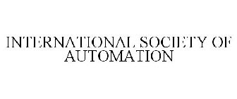 INTERNATIONAL SOCIETY OF AUTOMATION