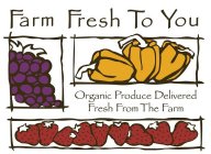 FARM FRESH TO YOU ORGANIC PRODUCE DELIVERED FRESH FROM THE FARM
