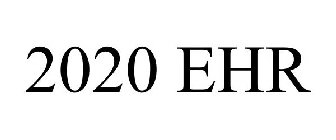 2020 EHR