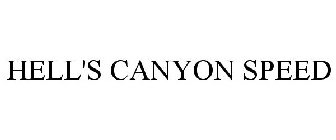 HELL'S CANYON SPEED