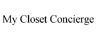 MY CLOSET CONCIERGE