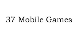 37 MOBILE GAMES