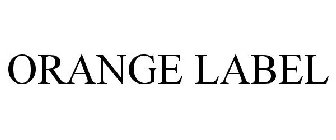 ORANGE LABEL